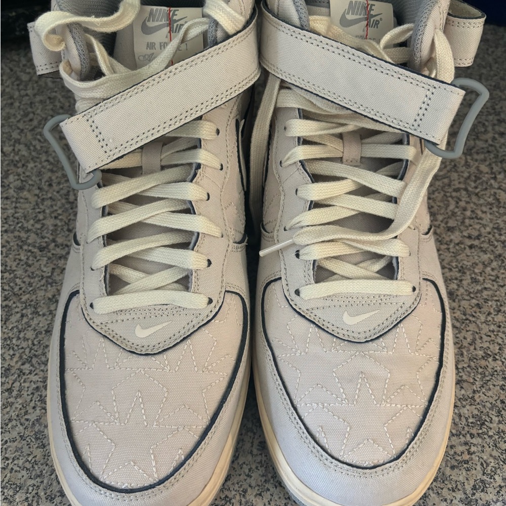 Nike Air Force 1 mid ‘07 tear away pearl white